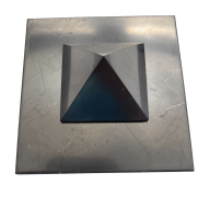 Schungit Deko - 5cm polierte Pyramide + 10x10cm polierte...